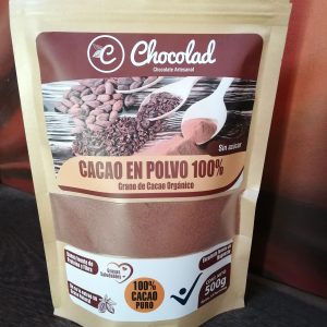 Cacao en polvo 100% sin azúcar