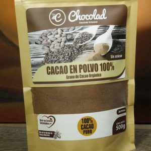 Cacao en polvo 100% sin azúcar