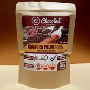 Cacao en polvo 100% sin azúcar