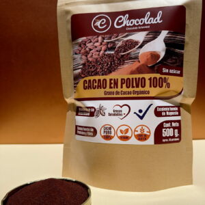 Cacao en polvo 100% sin azúcar